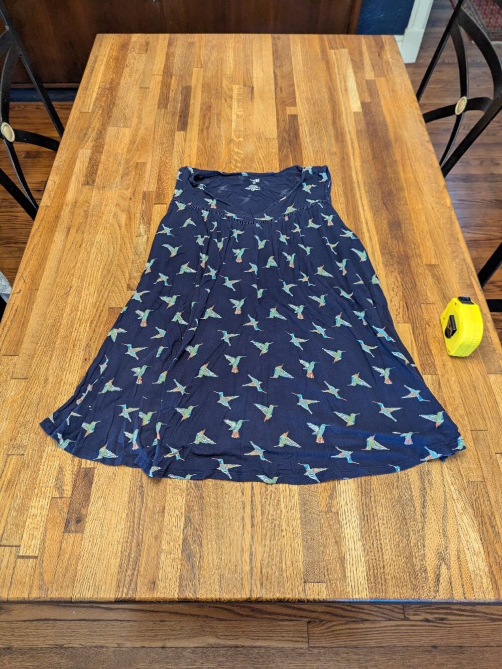 Blue Hummingbird Tank Tunic Evri Size 1X